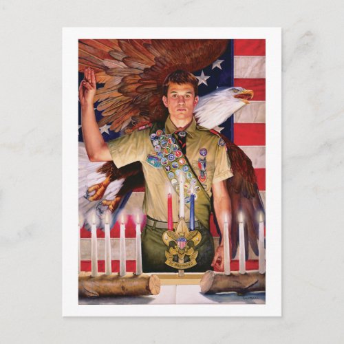 Eagle Court of Honor Post Card