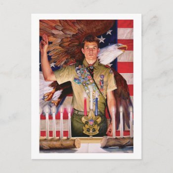 Eagle Court Of Honor Post Card by boyscouts at Zazzle