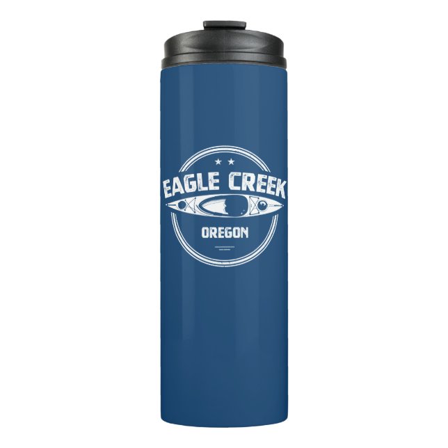 Eagle Creek Oregon Kayaking Thermal Tumbler (Front)