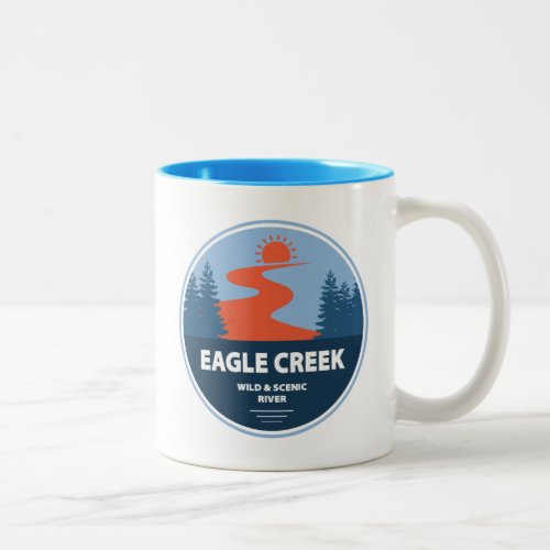 Eagle Creek Wild And Scenic River Two_Tone Coffee Mug
