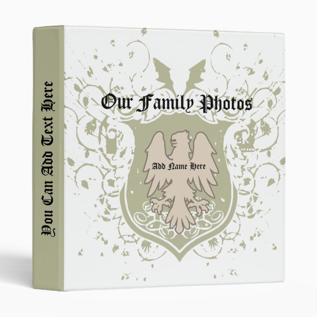 Eagle Crest Family Photos Binder (Front/Spine)