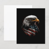 eagle design with american flag (Front/Back)
