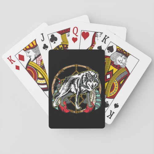 Eagle Dreamcatcher Poker Cards
