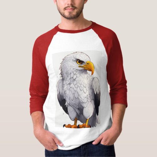 Eagle Elegance Crystal_Infused Majesty on Every  T_Shirt