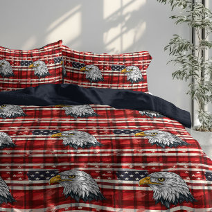 Eagle Embrace Duvet Celebrate USA in Cozy Style Cover