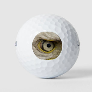 Eagle Eye Raptor Funny Photo Golf Balls