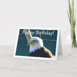 Eagle Eyes; Happy Birthday Card