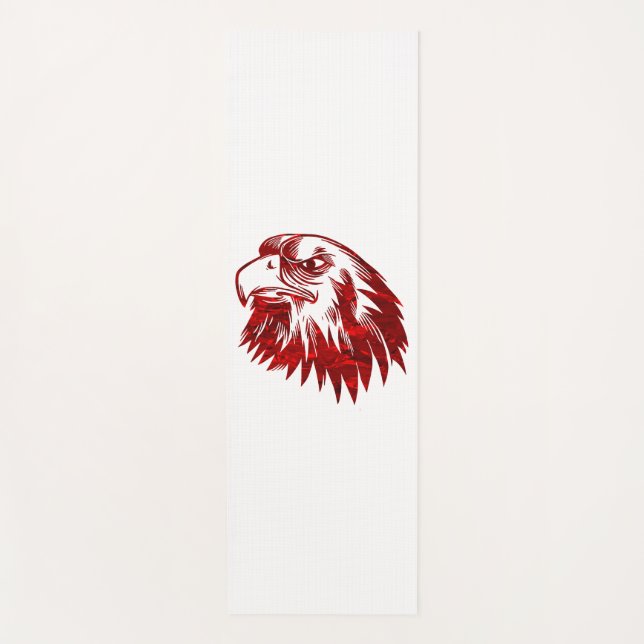 Eagle Face Yoga Mat (Front)