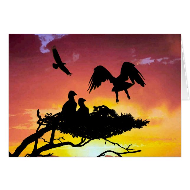 Eagle family cards (Front Horizontal)