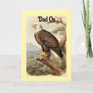 Eagle Father's Day Greeting Card
