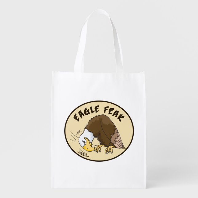 Eagle Feak Grocery Bag (Front)