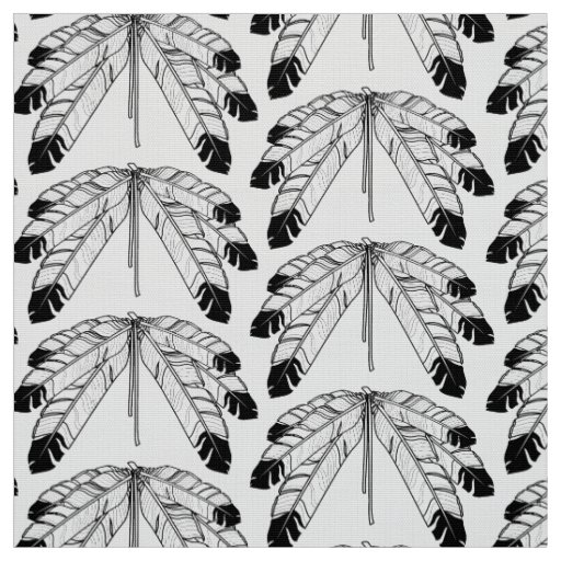Eagle Feathers Fabric Native Art Feathers Fabric