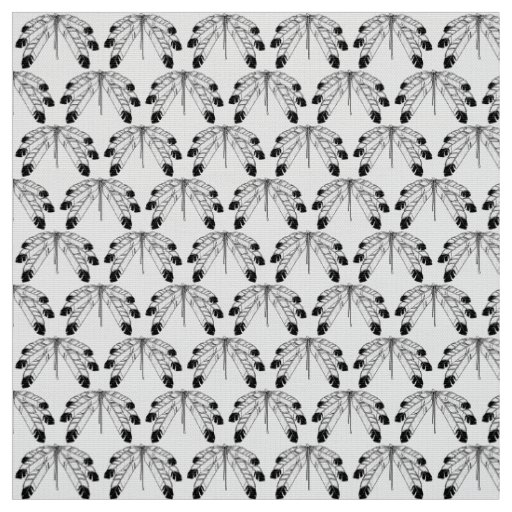 Eagle Feathers Fabric Native Art Feathers Fabric