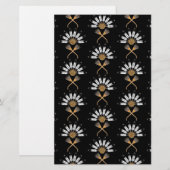 Eagle Feathers with Fans (Front/Back)