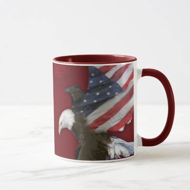 Eagle Flag Mug (Right)