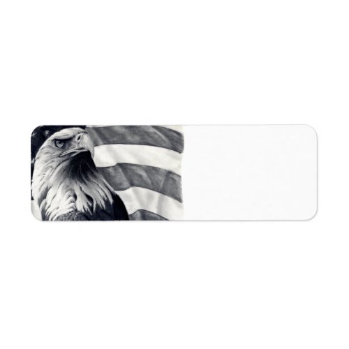 Eagle  Flag Return Address Labels