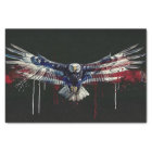 Eagle Flag Street Art Paint Decoupage