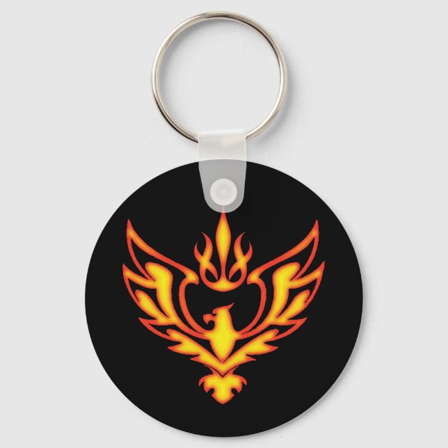 EAGLE & FLAME KEYCHAIN (Front)