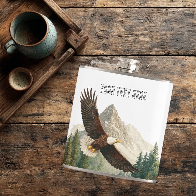 Eagle  flask (Soaring Eagle Collection)