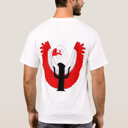 Eagle Flexing Its Wings T_Shirt