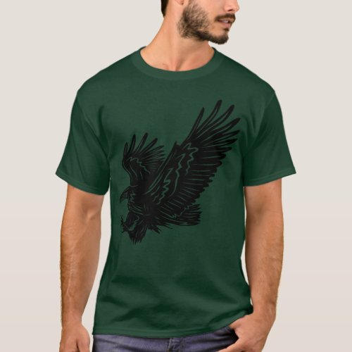 Eagle Flying 1 T_Shirt
