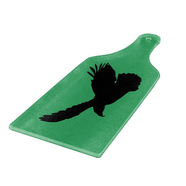 Eagle Flying Cutting Board - Custom Colors (Corner)