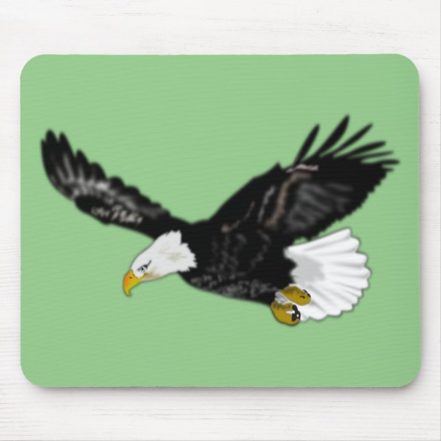 Eagle Flying Mouse Pad - Your Colors (Front)