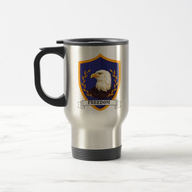 eagle freedom travel mug (Left)