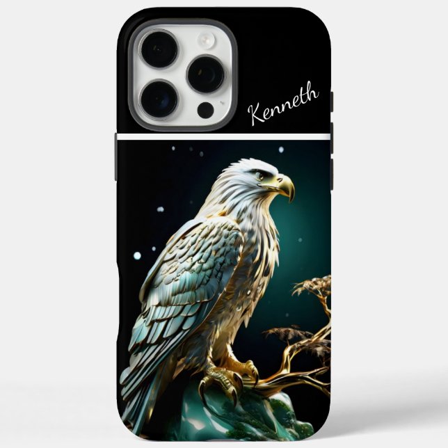 Eagle Full Moon Case-Mate iPhone Case (Back)