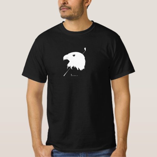 EAGLE GAME FACE WHT GOLF T_Shirt