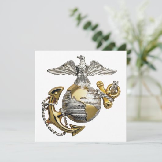 Eagle Globe Anchor (Standing Front)