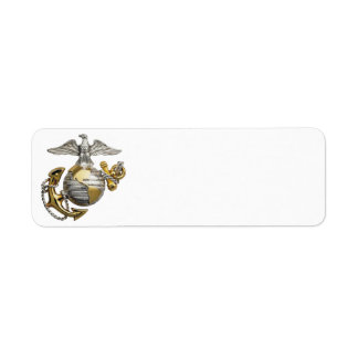 Eagle Globe Anchor Label
