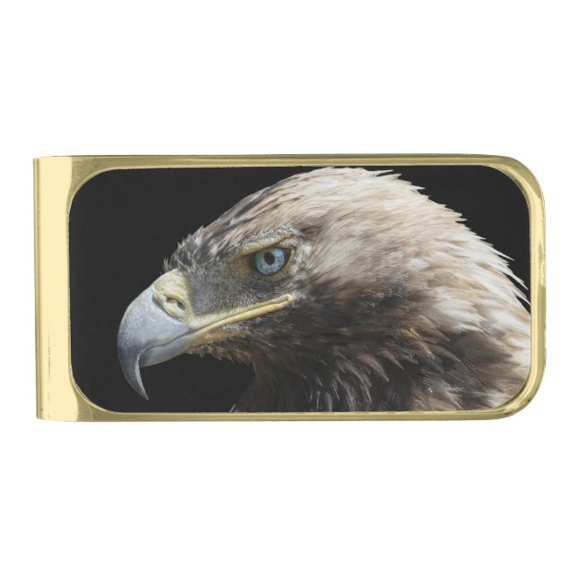 Eagle Gold Finish Money Clip (Front)