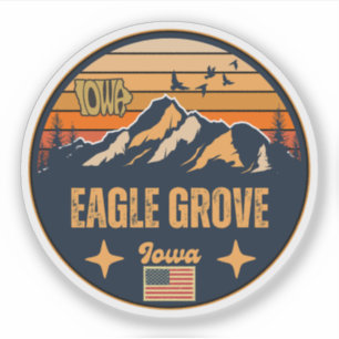 Eagle Grove, Iowa, United States Sticker