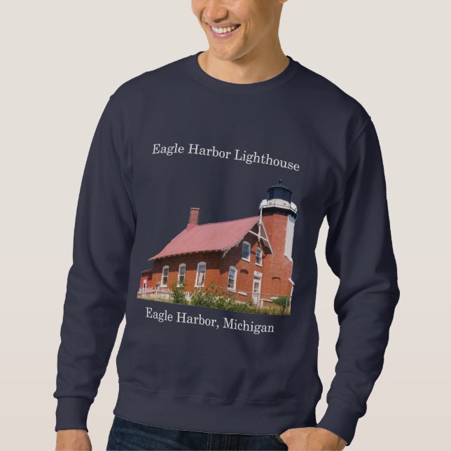 Eagle Harbor Lighthouse dark shirt (Front)