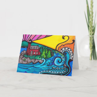 Eagle Harbor Lighthouse Greeting Card