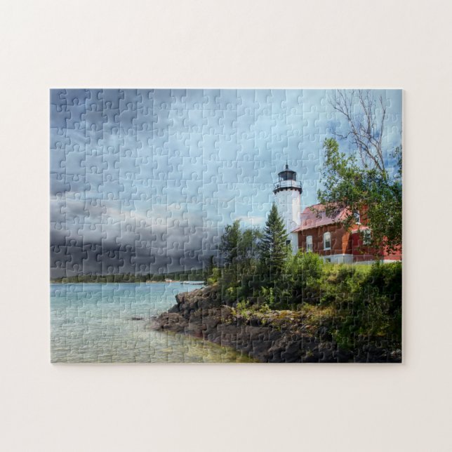 Eagle Harbor Lighthouse Jigsaw Puzzle (Horizontal)