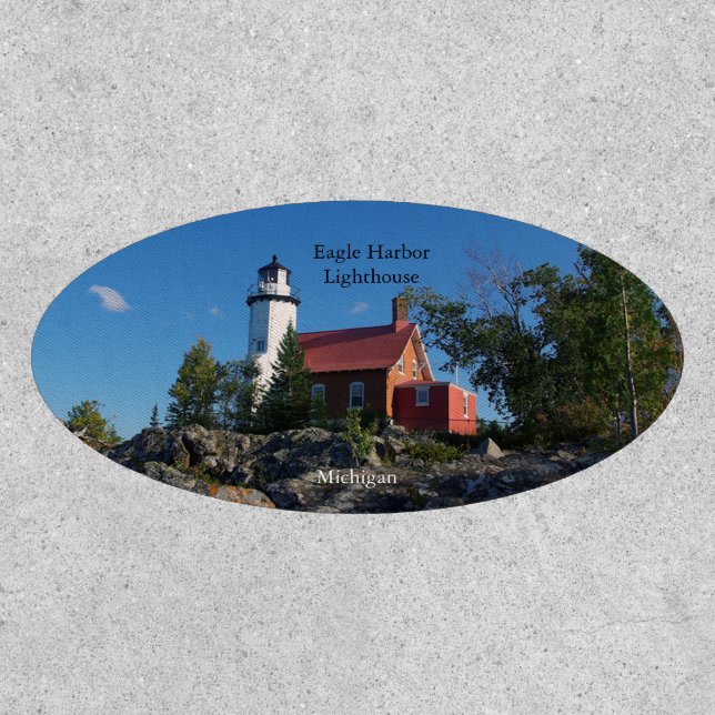 Eagle Harbor Lighthouse Patch (Front)
