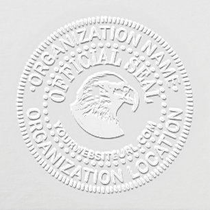 Eagle Hd Generic Custom Official Seal Name Loc URL Embosser