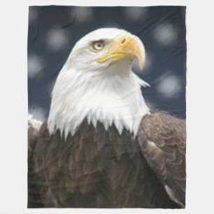 EAGLE HEAD FLEECE BLANKET