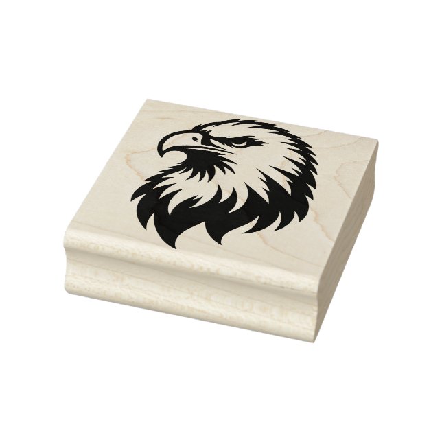 Eagle Head  Rubber Stamp (Stamp)