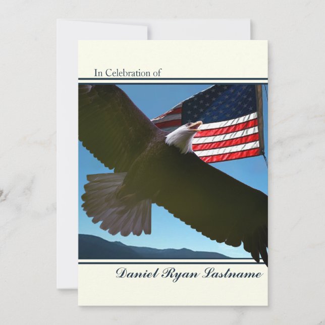Eagle Honor Invitation (Front)