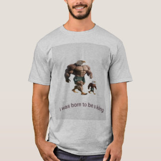 Eagle image printed t shirt
