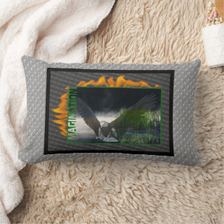 Eagle Imagination Inspirational Lumbar Pillow