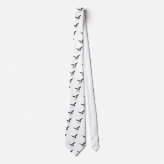 Eagle in Chinese Characters Tie