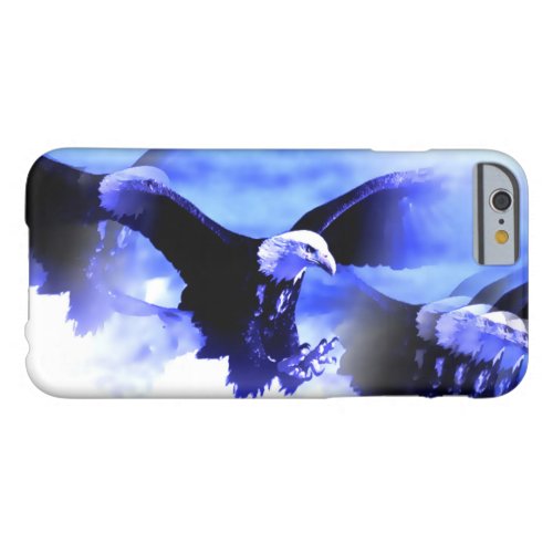 Eagle in Flight Blue White iPhone 6 Case