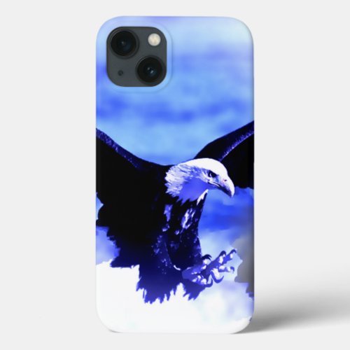 Eagle in Flight iPhone 13 Case
