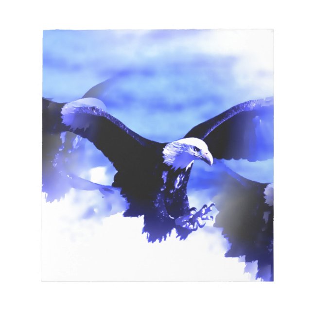 Eagle in Flight Notepad (Front)