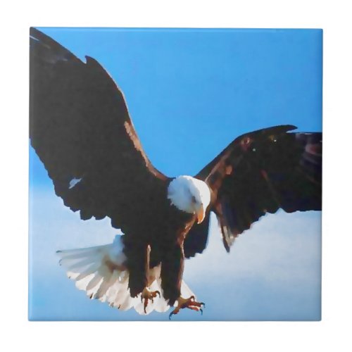 Eagle in Flight Tile