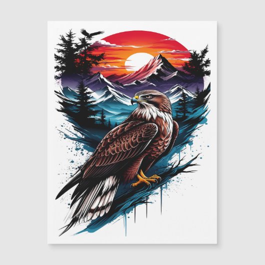 Eagle in the mountain (Front)